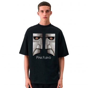 Pink Floyd Shirt - The Division Bell Metal Heads Close Up