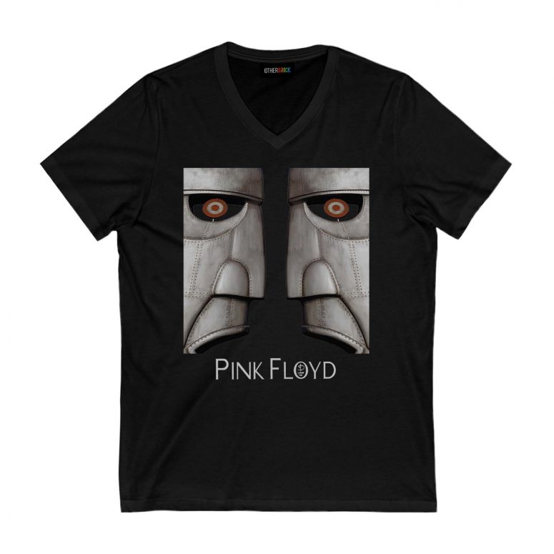 Pink Floyd Shirt - The Division Bell Metal Heads Close Up