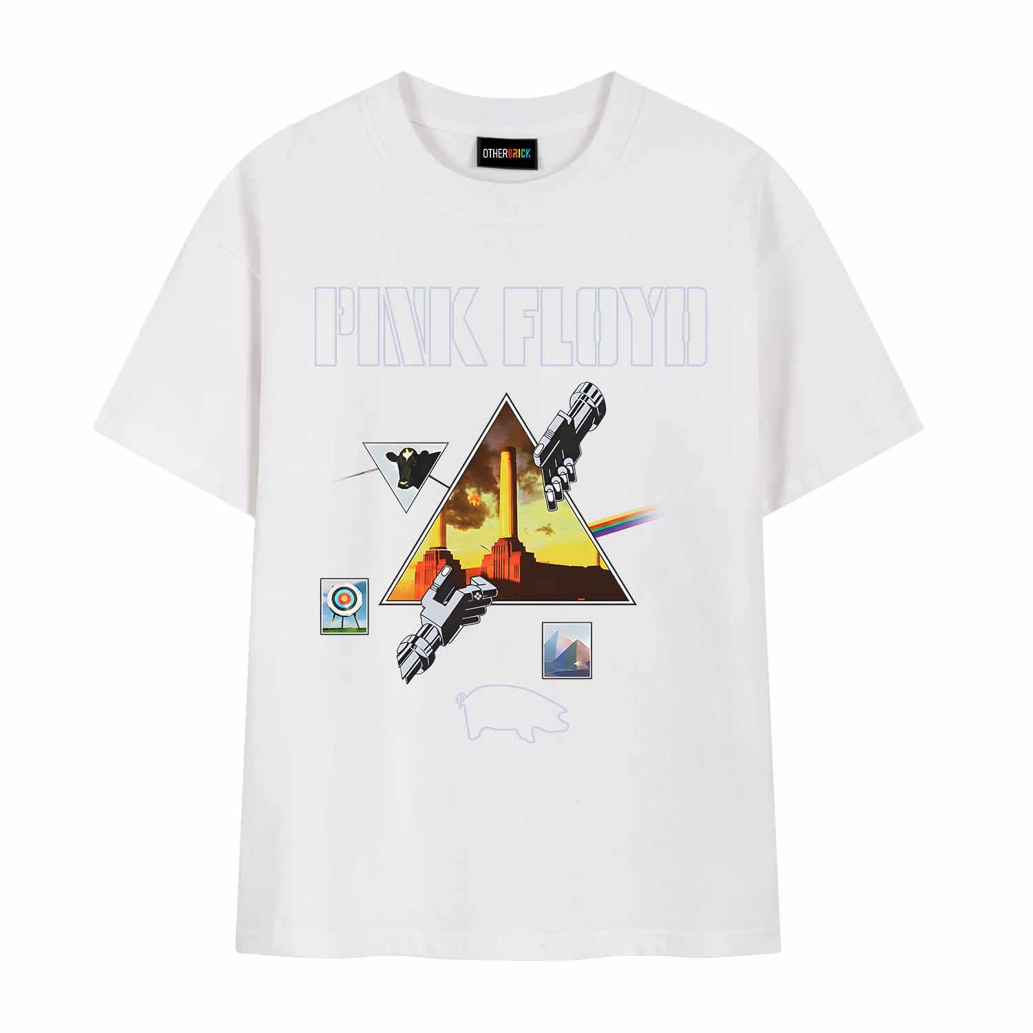 Pink Floyd Shirt - Albums Tee worn by David Gilmour 1979 Pink Floyd Shirt - Albums Tee worn by David Gilmour 1979