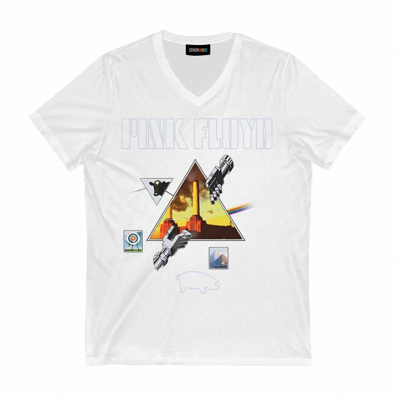 Pink Floyd Shirt - Albums Tee worn by David Gilmour 1979 Pink Floyd Shirt - Albums Tee worn by David Gilmour 1979