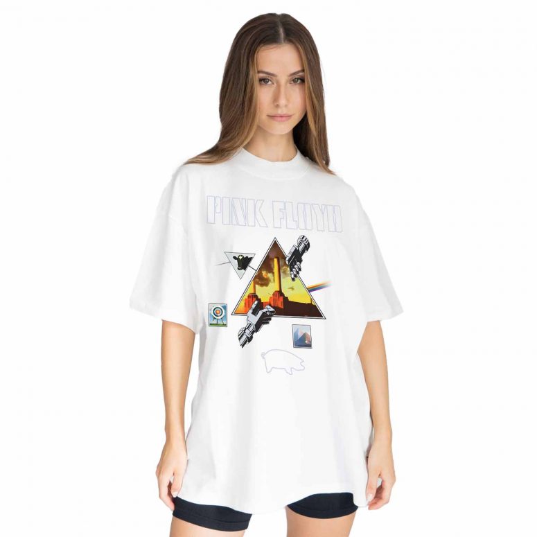 Pink Floyd Shirt - Albums Tee worn by David Gilmour 1979 Pink Floyd Shirt - Albums Tee worn by David Gilmour 1979