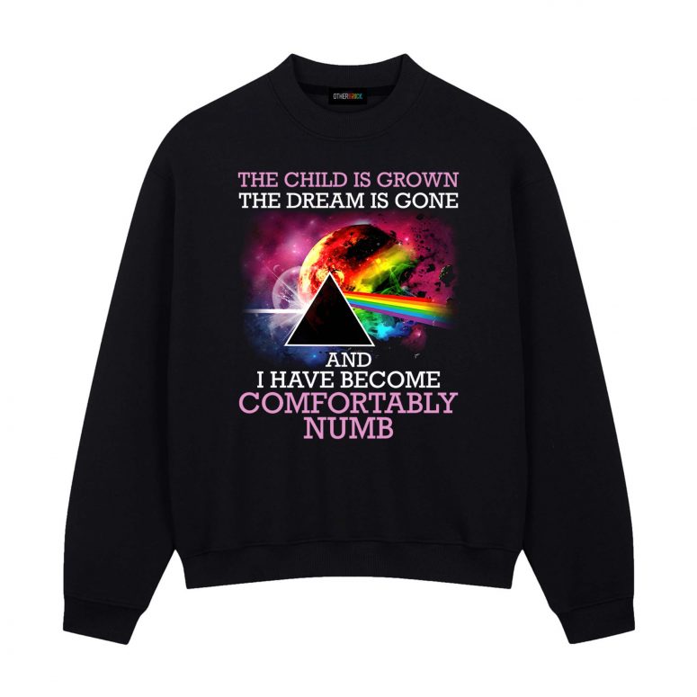 Pink Floyd Shirt - Comfortably Numb The Child Is Grown The Dream Is Gone