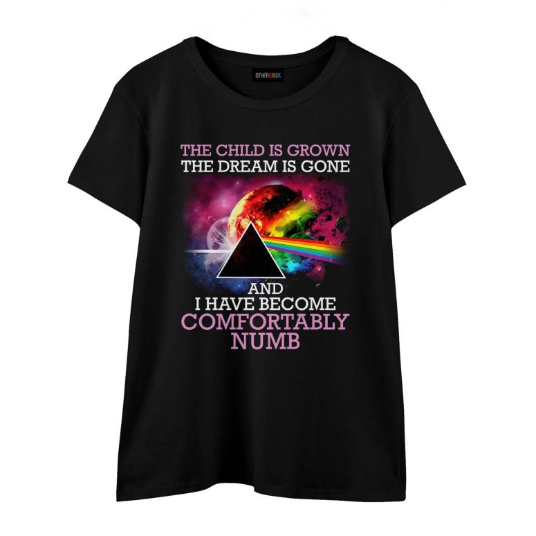 Pink Floyd Shirt - Comfortably Numb The Child Is Grown The Dream Is Gone