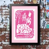 Pink Floyd Poster - Mothers Admission Sunday March 8