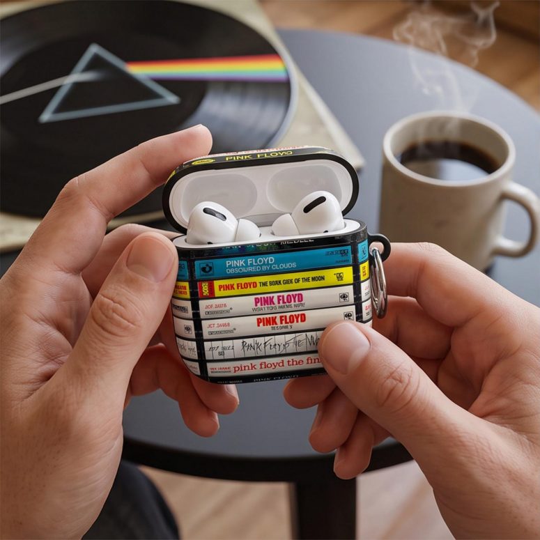 Pink Floyd Airpods Case - Albums Cassette Retro Collection