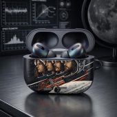 Pink Floyd Airpods Case - Artemis II See You On The Dark Side Of The Moon