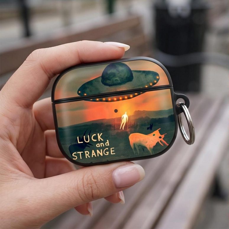 Pink Floyd Airpods Case - David GIlmour Luck And Strange Dark and Velvet Nights Pink Floyd Airpods Case - David GIlmour Luck And Strange Dark and Velvet Nights