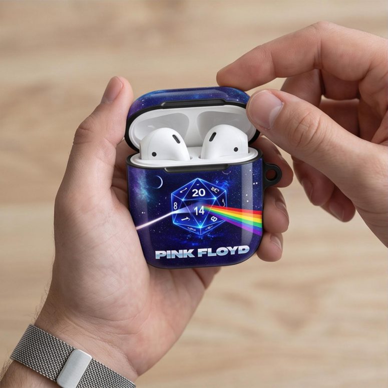 Pink Floyd Airpods Case - DSOTM x Dungeons and Dragons Dice Pink Floyd Airpods Case - DSOTM x Dungeons and Dragons Dice