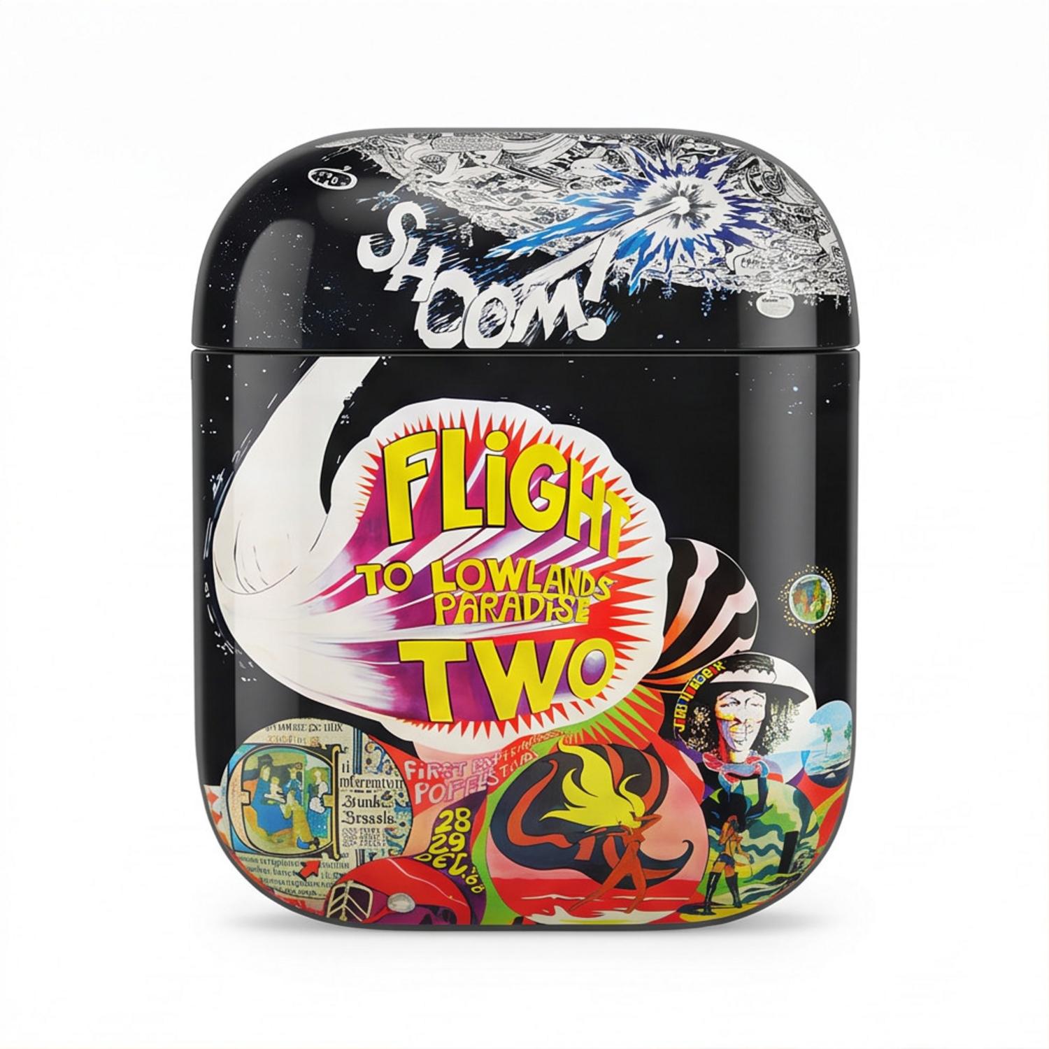 Pink Floyd Airpods Case - Flight To Lowlands Paradise Two Pink Floyd 1968 Pink Floyd Airpods Case - Flight To Lowlands Paradise Two Pink Floyd 1968