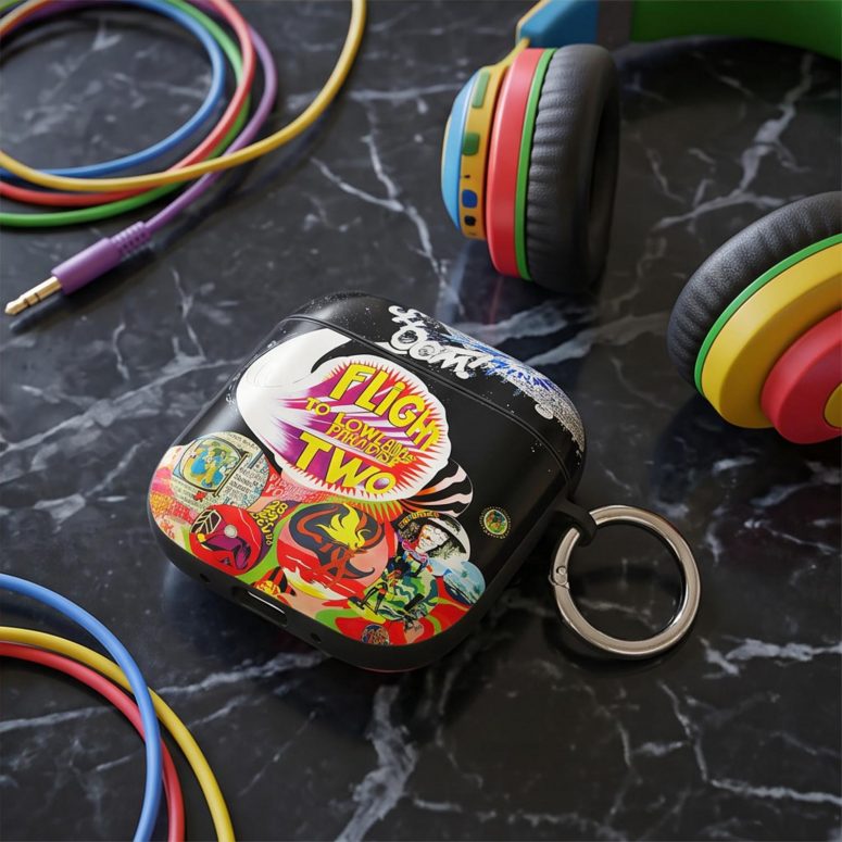 Pink Floyd Airpods Case - Flight To Lowlands Paradise Two Pink Floyd 1968 Pink Floyd Airpods Case - Flight To Lowlands Paradise Two Pink Floyd 1968