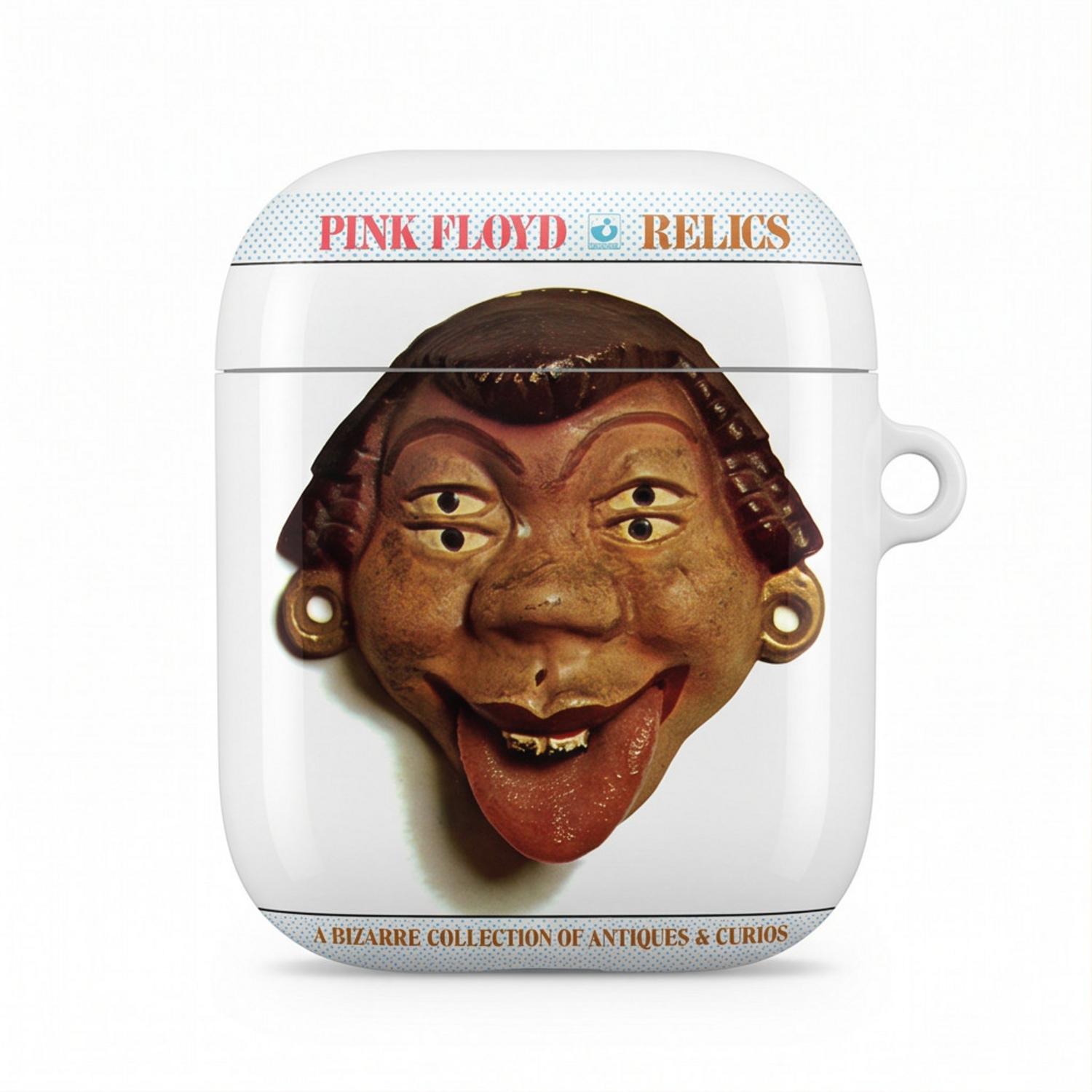 Pink Floyd Airpods Case - Pink Floyd A Bizarre Collection The Relics Mask 1971 Pink Floyd Airpods Case - Pink Floyd A Bizarre Collection The Relics Mask 1971