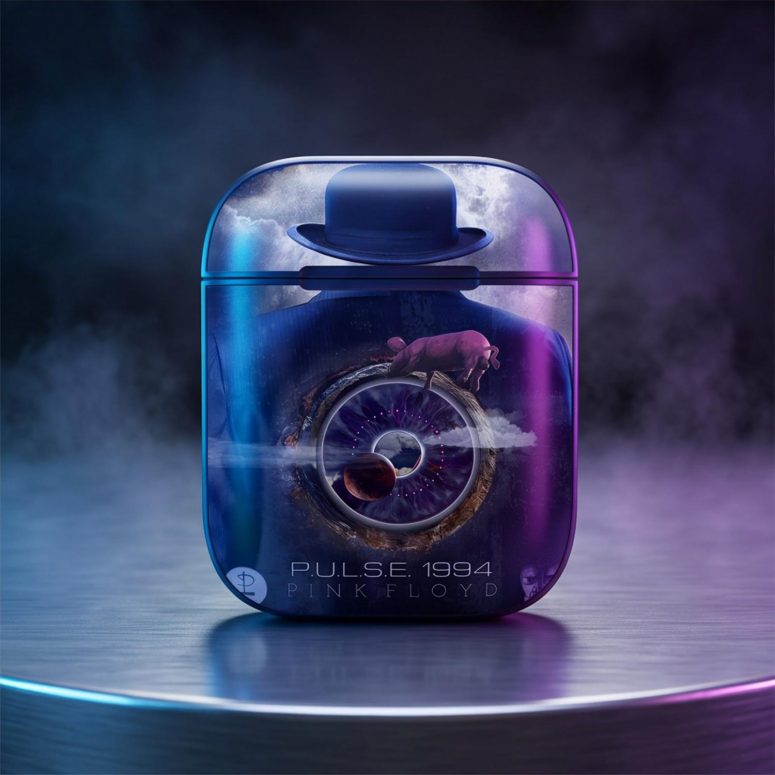 Pink Floyd airpods case - Pulse 1994 Invisible Man Pink Floyd airpods case - Pulse 1994 Invisible Man