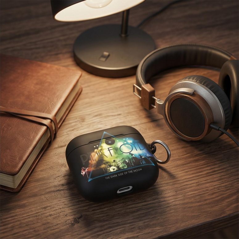 Pink Floyd Airpods Case - TDSOTM 50 Live Colors Pink Floyd Airpods Case - TDSOTM 50 Live Colors