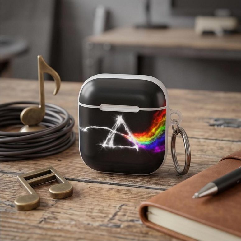 Pink Floyd Airpods Case - The Dark Side Of The Moon Electric Smoke
