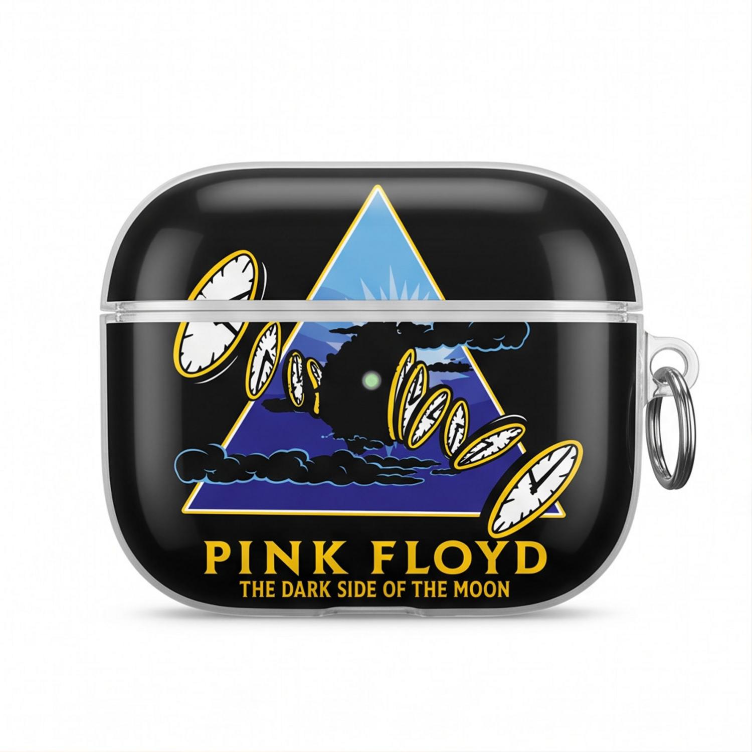 Pink Floyd Airpods Case - Time Dark Side Of The Moon Pink Floyd Airpods Case - Time Dark Side Of The Moon