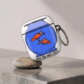 Pink Floyd Airpods Case - Wish You Were Here lost souls in Fish Bowl Doodle Art