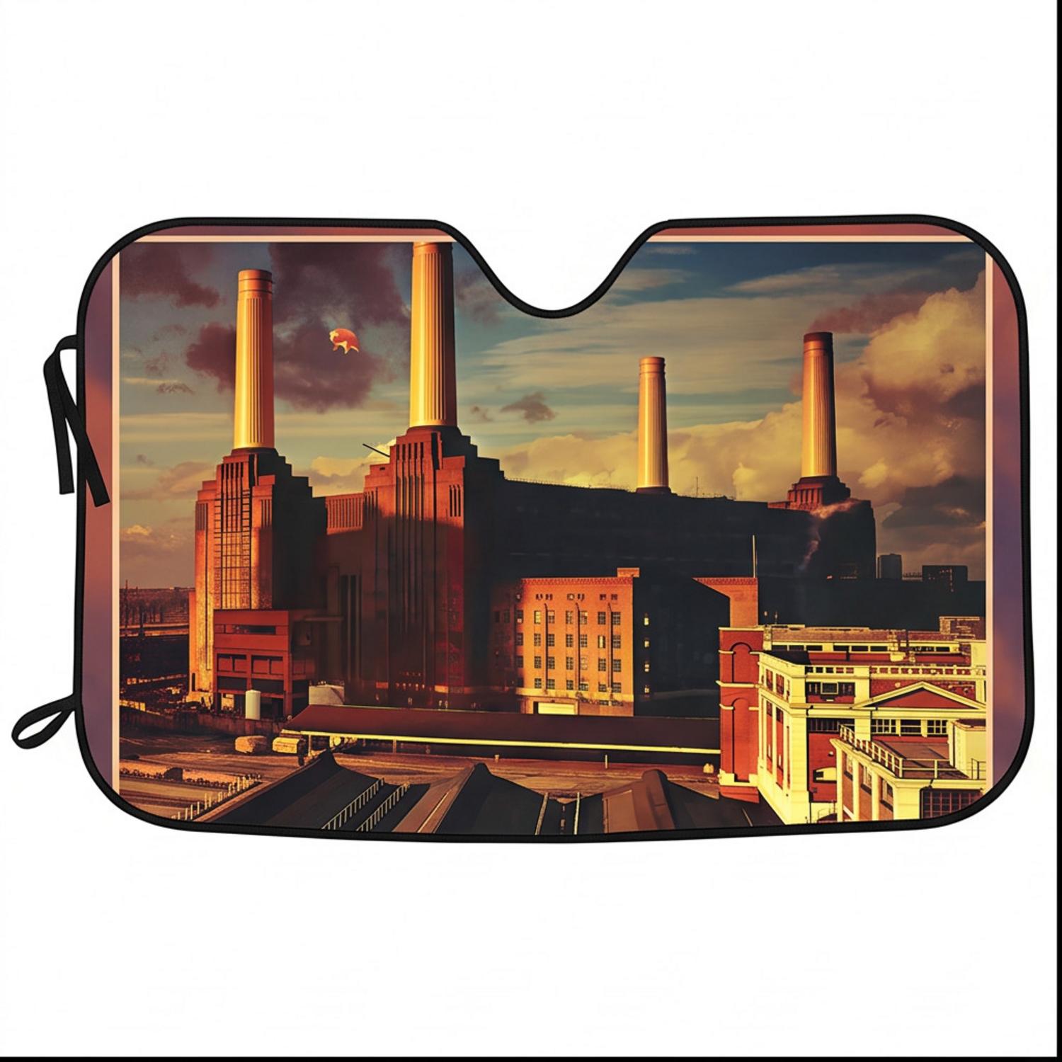Pink Floyd Auto Sun Shade - 1977 Animals Album Pink Floyd Auto Sun Shade - 1977 Animals Album