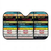 Pink Floyd Auto Sun Shade - Albums Cassette Retro Collection