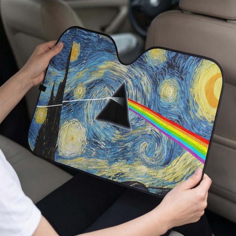 Pink Floyd Auto Sun Shade - Animals 2018 Remix Algie Pig Pink Floyd Auto Sun Shade - Animals 2018 Remix Algie Pig
