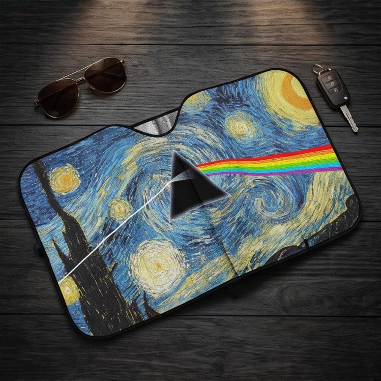 Pink Floyd Auto Sun Shade - Animals 2018 Remix Algie Pig Pink Floyd Auto Sun Shade - Animals 2018 Remix Algie Pig