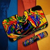 Pink Floyd Auto Sun Shade - David Gilmour Legend Abstract Art