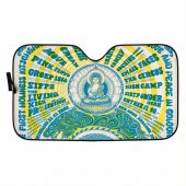 Pink Floyd Auto Sun Shade - Den Haag Netherlands 1968 Concert