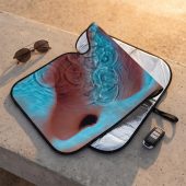Pink Floyd Auto Sun Shade - Meddle Album Cover 1971 Pink Floyd Auto Sun Shade - Meddle Album Cover 1971