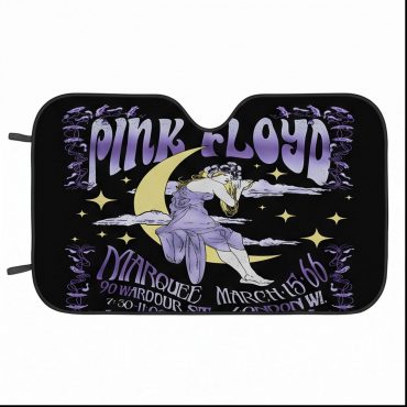 Pink Floyd Auto Sun Shade - Moon Girl Marquee March 15 66 London