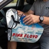 Pink Floyd Auto Sun Shade - Pink Floyd Oakland Coliseum Poster