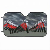 Pink Floyd Auto Sun Shade - The Marching Hammers The Wall
