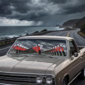 Pink Floyd Auto Sun Shade - The Marching Hammers The Wall