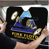 Pink Floyd Auto Sun Shade - Time Dark Side Of The Moon Pink Floyd Auto Sun Shade - Time Dark Side Of The Moon