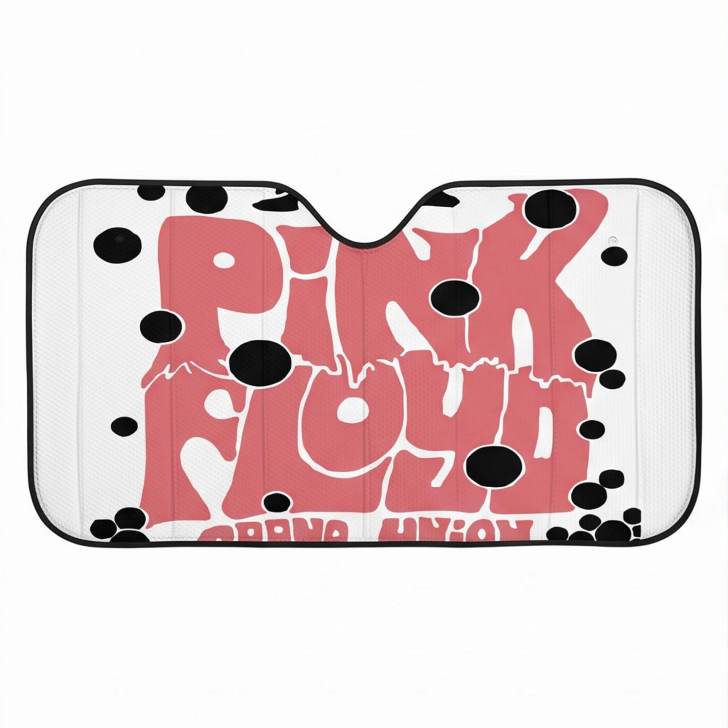Pink Floyd Auto Sun Shade - Westfield College Hampstead Concert 1968 Pink Floyd Auto Sun Shade - Westfield College Hampstead Concert 1968