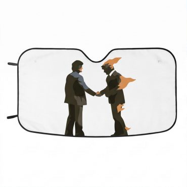 Pink Floyd Auto Sun Shade - Wish You Were Here Burning Man Pink Floyd Auto Sun Shade - Wish You Were Here Burning Man