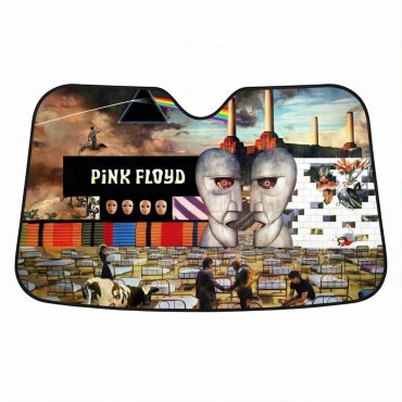 Pink Floyd Auto Sun Shade - Wish You Were Here Dark Side Of The Moon Pink Floyd The Wall Division Bell Animals