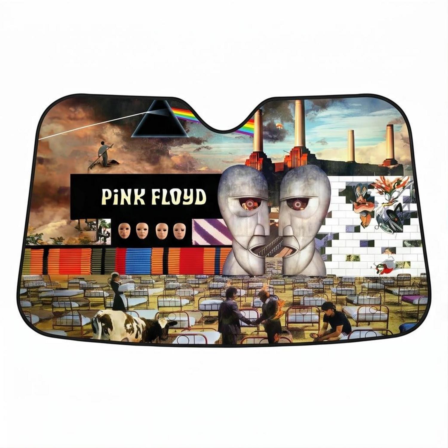 Pink Floyd Auto Sun Shade - Wish You Were Here Dark Side Of The Moon Pink Floyd The Wall Division Bell Animals Pink Floyd Auto Sun Shade - Wish You Were Here Dark Side Of The Moon Pink Floyd The Wall Division Bell Animals