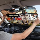 Pink Floyd Auto Sun Shade - Wish You Were Here Dark Side Of The Moon Pink Floyd The Wall Division Bell Animals Pink Floyd Auto Sun Shade - Wish You Were Here Dark Side Of The Moon Pink Floyd The Wall Division Bell Animals