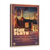 Pink Floyd Canvas - 1977 Animals Album