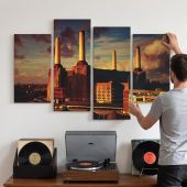 Pink Floyd Canvas - 1977 Animals Album Pink Floyd Canvas - 1977 Animals Album