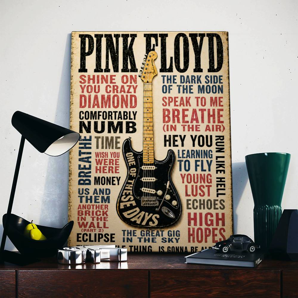 Pink Floyd Canvas - The Songs We Carry One Of These Days Pink Floyd Canvas - The Songs We Carry One Of These Days