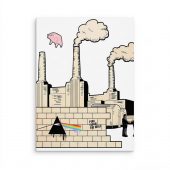 Pink Floyd Canvas - Album Art DSOTM Animals The Wall