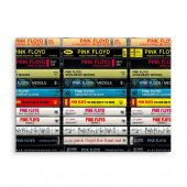 Pink Floyd Canvas - Albums Cassette Retro Collection