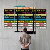 Pink Floyd Canvas - Albums Cassette Retro Collection