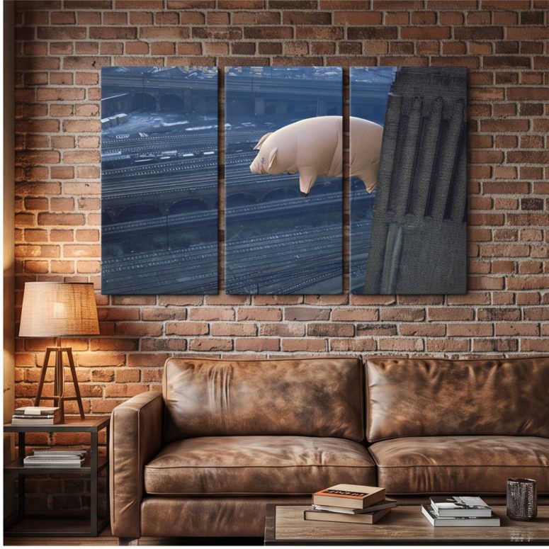 Pink Floyd Canvas - Animals 2018 Remix Algie Pig