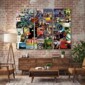 Pink Floyd Canvas - Collage Albums