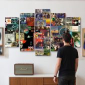 Pink Floyd Canvas - Collage Albums