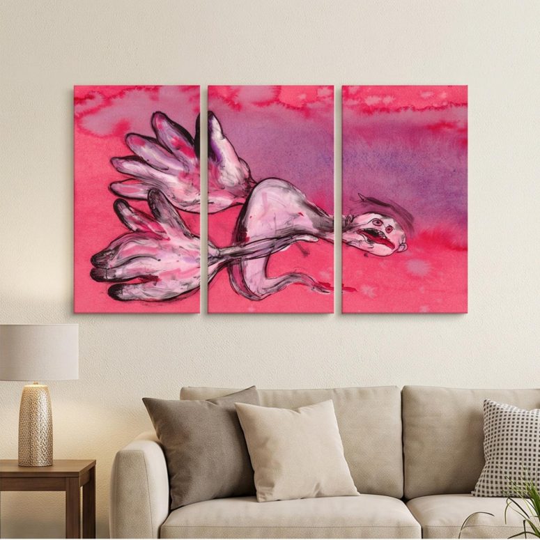 Pink Floyd Canvas - Comfortably Numb The Wall