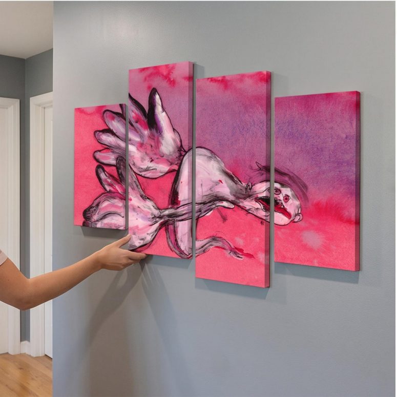 Pink Floyd Canvas - Comfortably Numb The Wall