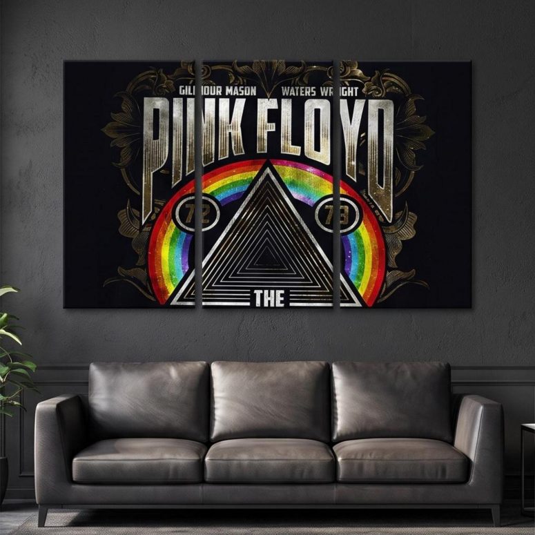 Pink Floyd Canvas - Dark Side Of The Moon 1972 1973
