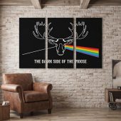 Pink Floyd Canvas - Dark Side Of The Moose